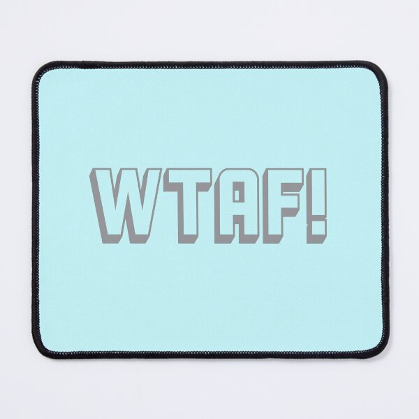 Item preview, Swear acronym WTAF What the actual fuck Grey designed and sold by peterdy.