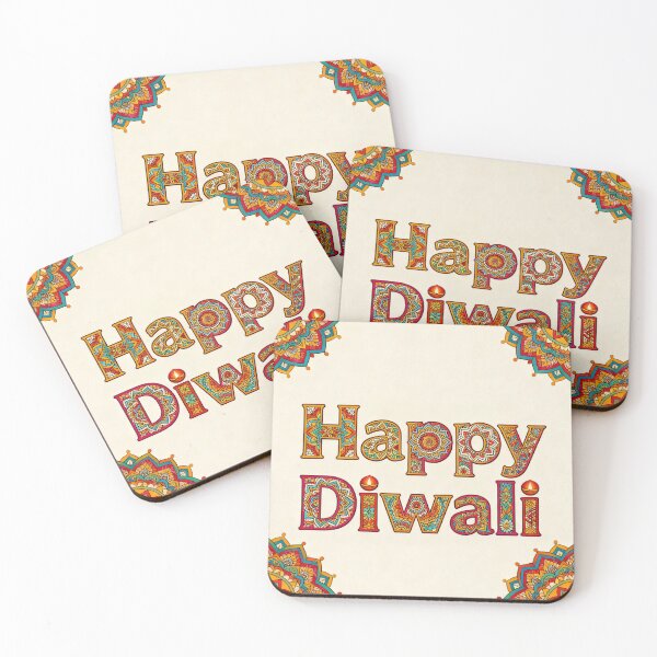 Item preview, Happy Diwali Mandala Text Design | Festive Greeting & Wall Art designed and sold by digitallyyour.