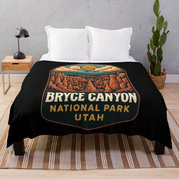 Item preview, Bryce Canyon National Park Utah Retro Vintage designed and sold by TomFrontierArt.