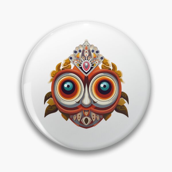 Item preview, Geometric Tribal Mask designed and sold by New-School-Wave.
