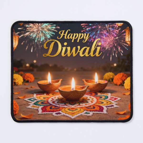 Item preview, Happy Diwali Greeting Card | Festival of Lights Invitation Design designed and sold by digitallyyour.