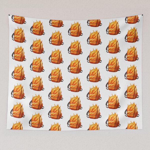 Item preview, Fiery School Backpack designed and sold by New-School-Wave.
