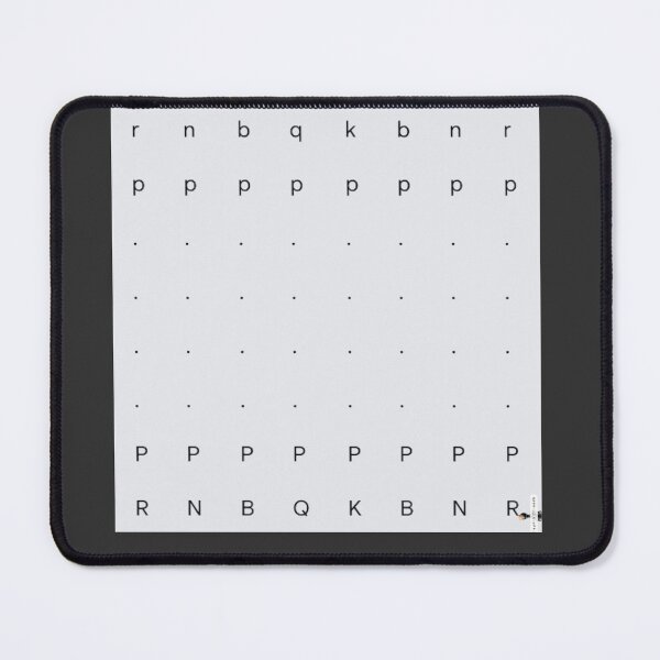 Item preview, Chessboard Letters — The Game Begins designed and sold by PawnShiftGoods.