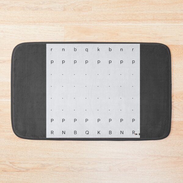 Item preview, Chessboard Letters — The Game Begins designed and sold by PawnShiftGoods.