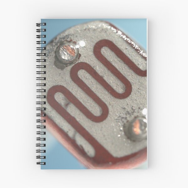 Item preview, Photoresistor Light Sensor Electronic Circuit Component Closeup Photograph designed and sold by Petalgrain.