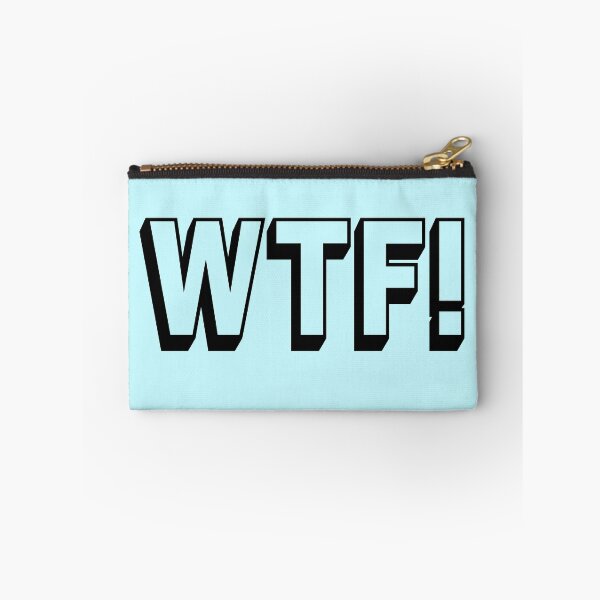 Item preview, Swear acronym WTF What the fuck (B) designed and sold by peterdy.