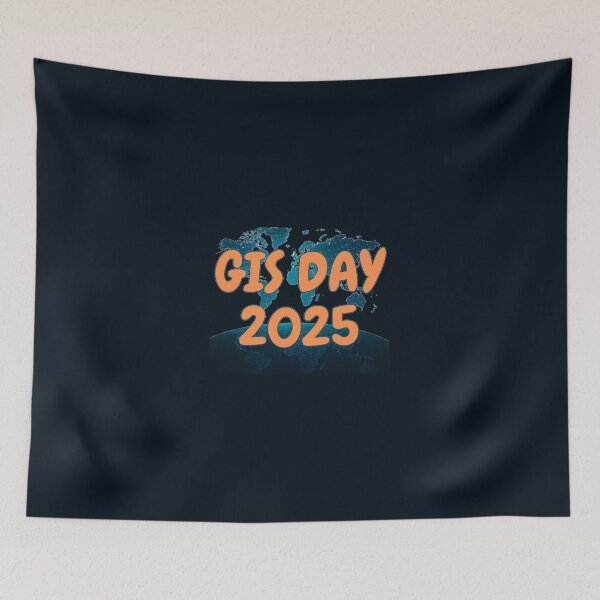 Item preview, GIS Day 2025 – Mapping Our World, Together. designed and sold by MapHappens.