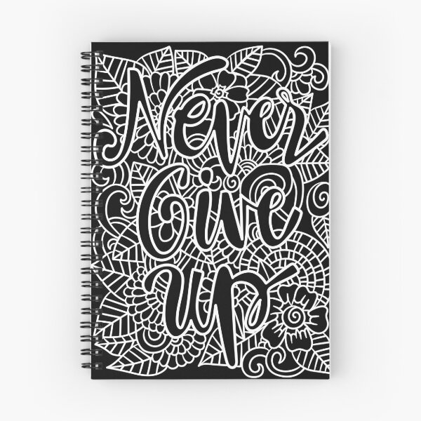 Item preview, Never Give Up Motivation designed and sold by Artvolt.