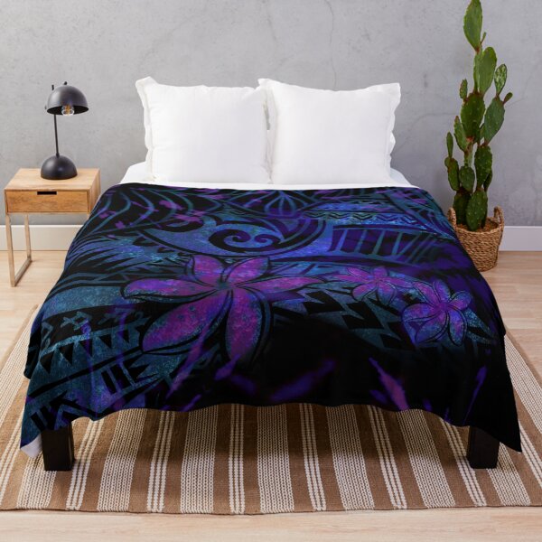Item preview, Midnight Blue Splash of Tie Dye Samoan tribal dress 5515 designed and sold by sunnthreads.