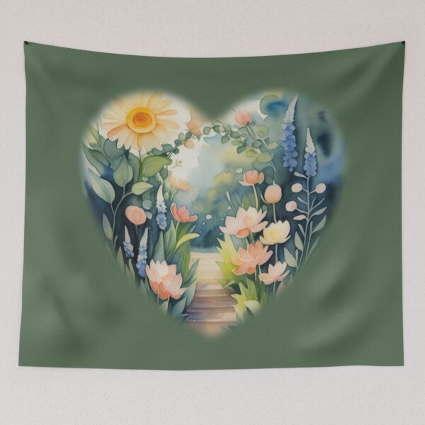 Item preview, Hidden Romance Secret Garden designed and sold by MoxisWatercolor.