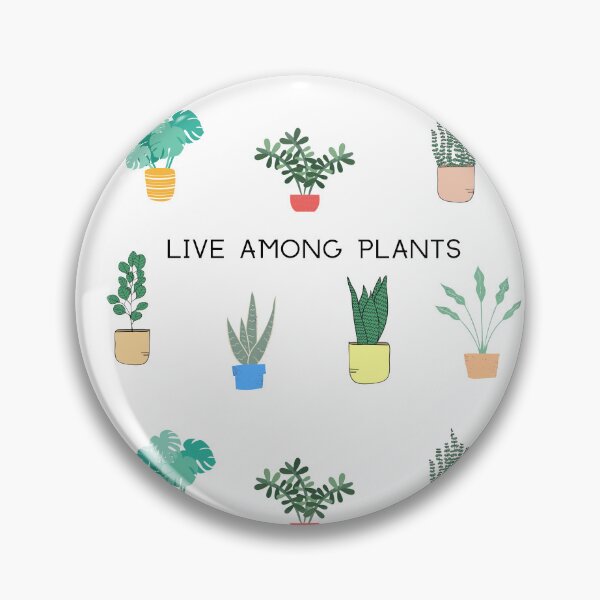 Item preview, Live among plants • Mini Cute Plant Pack • Many Small Plants Illustration designed and sold by Amalzaki.
