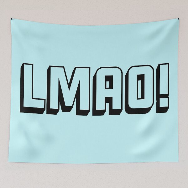 Item preview, Swear acronym LMAO Laughing my arse off (B) designed and sold by peterdy.