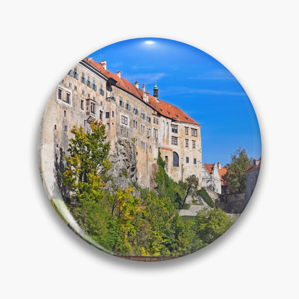 Item preview, Cesky Krumlov Castle and the Vltava River, autumn season designed and sold by goceris.