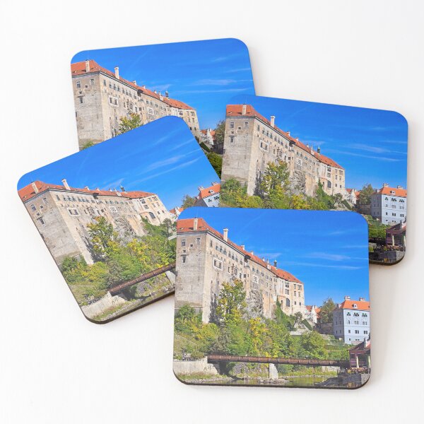 Item preview, Cesky Krumlov Castle and the Vltava River, autumn season designed and sold by goceris.