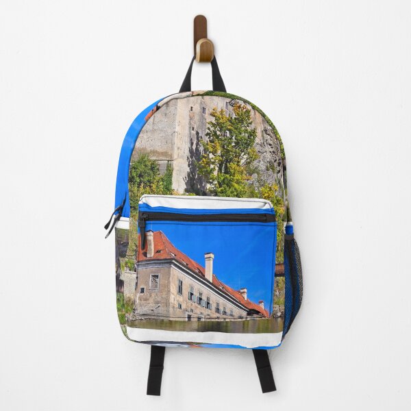 Item preview, Cesky Krumlov Castle and the Vltava River, autumn season designed and sold by goceris.
