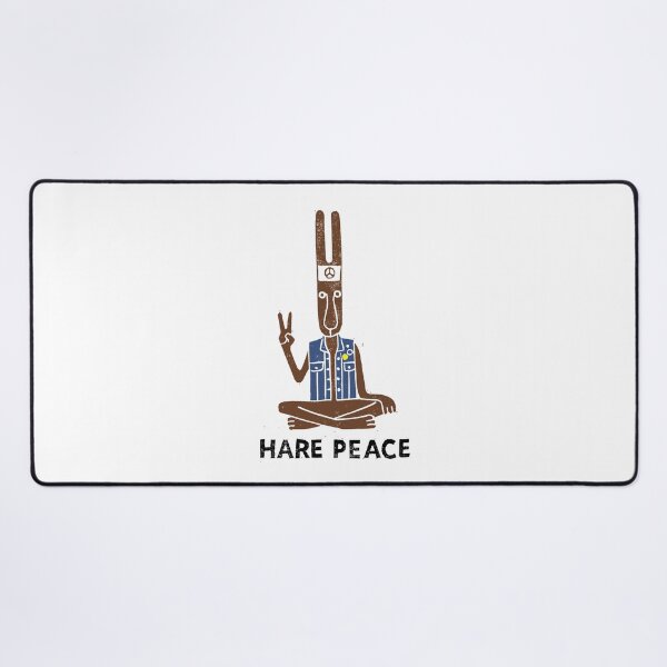 Item preview, Hare Peace designed and sold by wonder-webb.