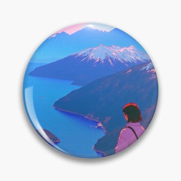 Item preview, 悠然静和 – Calm Aesthetic Landscape | Retro Meditation Art designed and sold by CalmAesthetics.