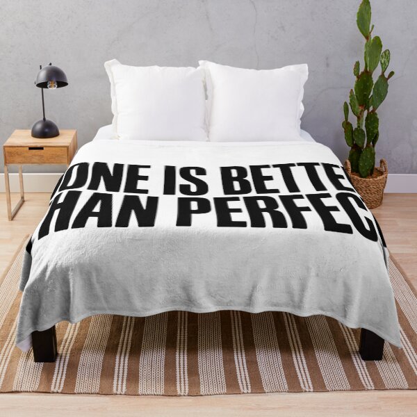 Item preview, Done Is Better Than Perfect – Motivational Quote for Mental Health & Self Care designed and sold by Hairball-Pets.