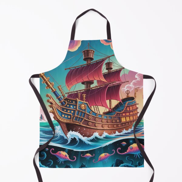 Item preview, surreal steampunk style seascape designed and sold by Lilashakti ⭐️ ⭐️ ⭐️ ⭐️ ⭐️.