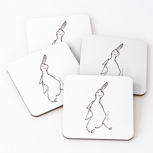 Item preview, FeatherNote— Simple Abstract Animal Design designed and sold by ODDSPARK.