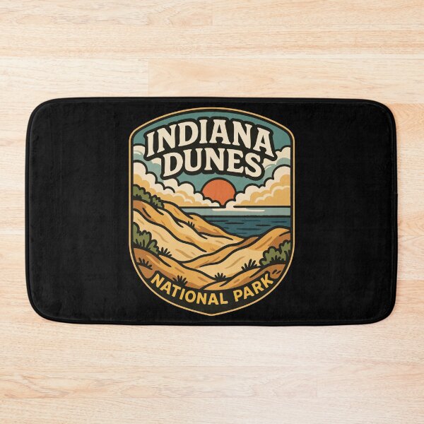Item preview, Indiana Dunes National Park Retro Travel designed and sold by TomFrontierArt.