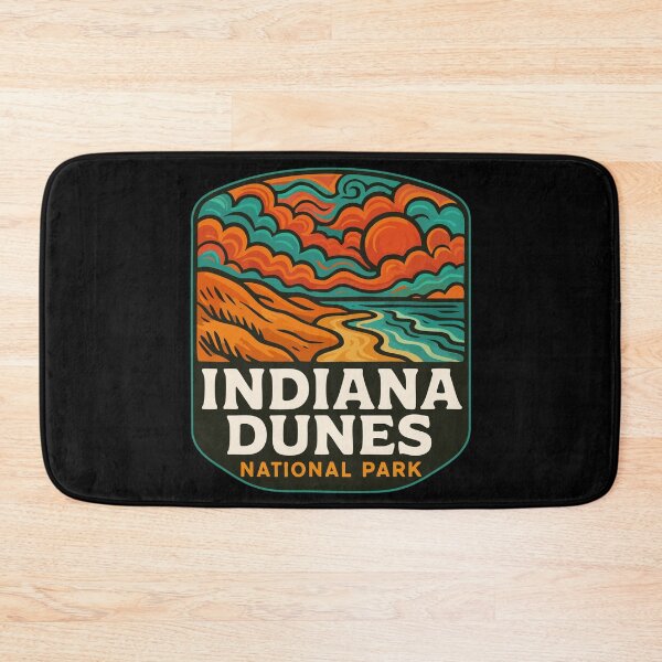 Item preview, Indiana Dunes National Park Retro designed and sold by TomFrontierArt.