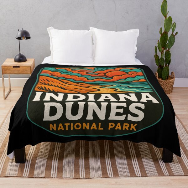 Item preview, Indiana Dunes National Park Retro designed and sold by TomFrontierArt.