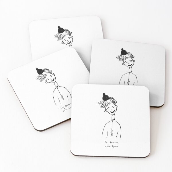 Item preview, You deserve soft spaces— Cozy Emotional Illustration designed and sold by ODDSPARK.