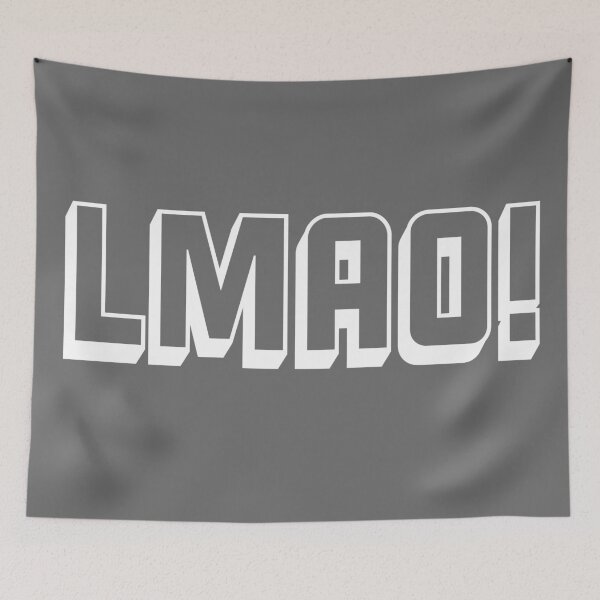 Item preview, Copy of Swear acronym LMAO Laughing my arse off (W) designed and sold by peterdy.