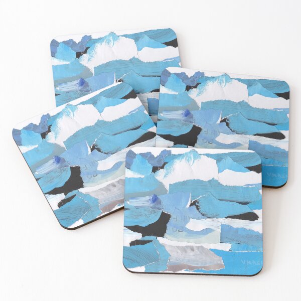 Item preview, Shifting Wave — Abstract Paper Collage designed and sold by vmrshnkvart.