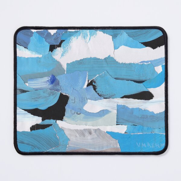 Item preview, Shifting Wave — Abstract Paper Collage designed and sold by vmrshnkvart.