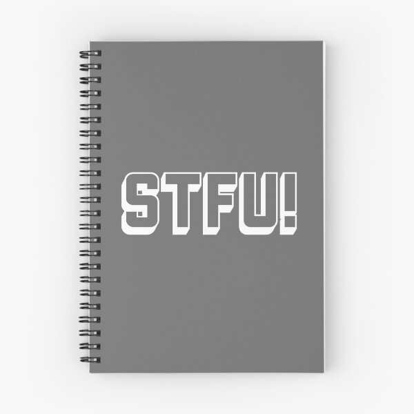 Item preview, Copy of Swear acronym STFU Shut the fuck up (W) designed and sold by peterdy.