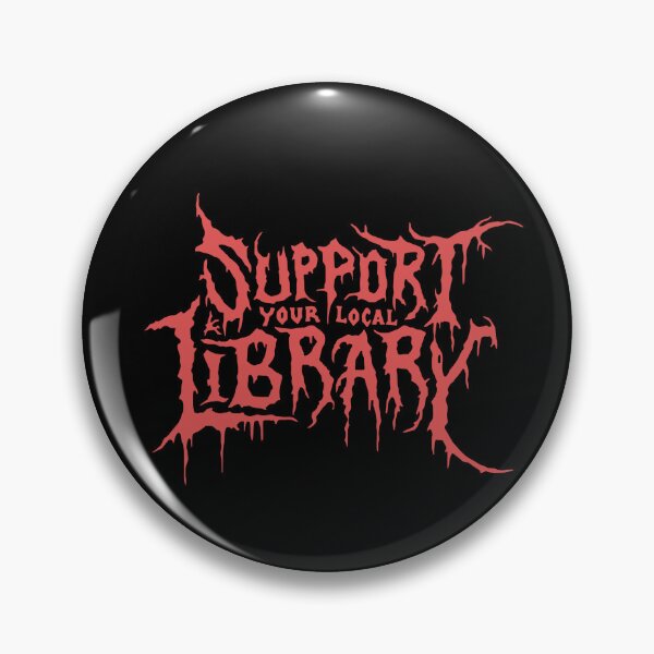 Item preview, LOVE YOUR LIBRARY | Home Decor Merch Fandom Small Support  designed and sold by Two Otters Co.