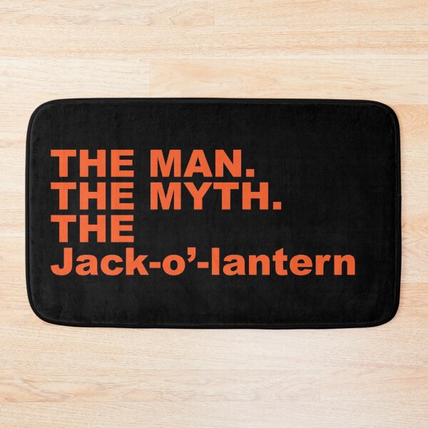 Item preview, Funny Halloween Quote - The Man The Myth Jack-o’-lantern designed and sold by Aesthetic Crew.