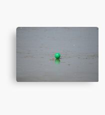 green ball Canvas Print