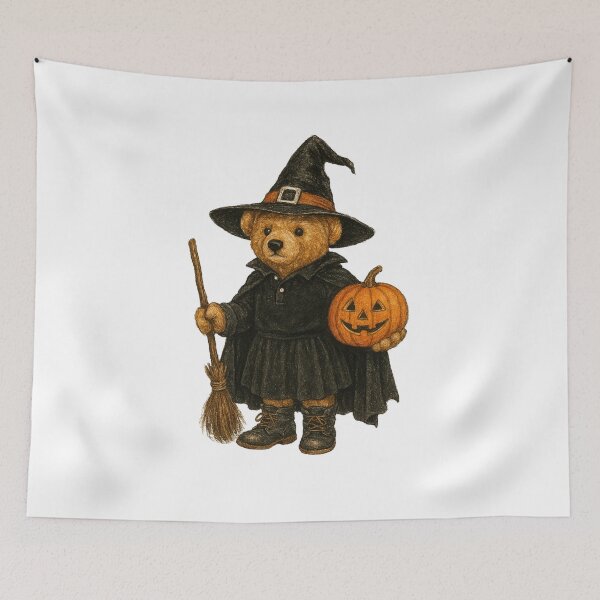 Item preview, Vintage Halloween Bear  designed and sold by ashofthesouth.
