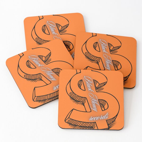 Item preview, black money records designed and sold by PaxSpot.