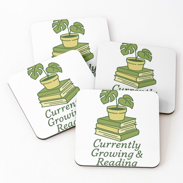 Item preview, Currently Growing & Reading designed and sold by TrashNegativity.