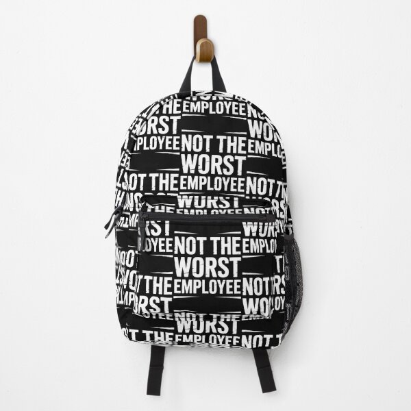 Item preview, Not The Worst Employee Funny Sarcastic Saying Work Job Meme designed and sold by BLZART.