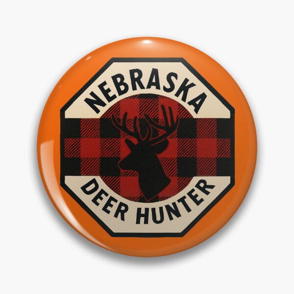 Item preview, Nebraska Deer Hunter  designed and sold by Broken Antler Designs .
