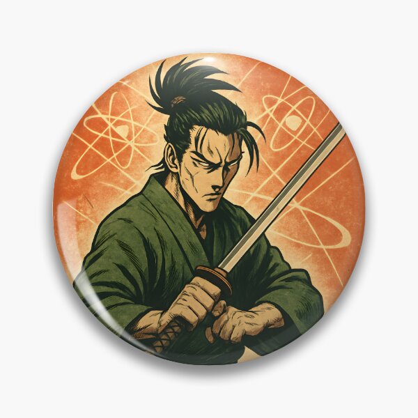 Artikelvorschau, Samurai-Geist-Action-Pose entworfen und verkauft von MonikaCuro.