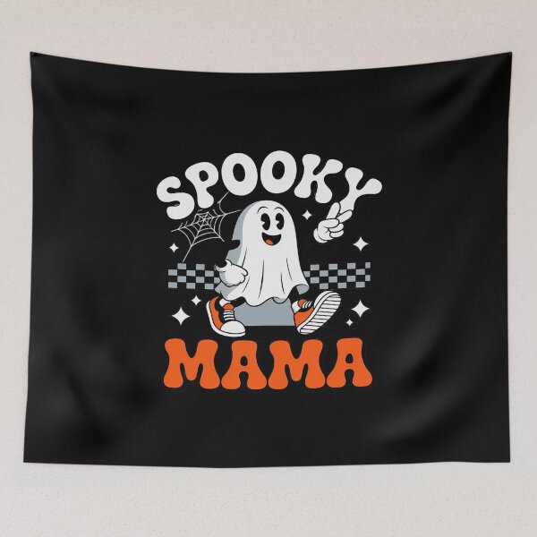 Item preview, Spooky Mama Halloween Ghost Costume Groovy  designed and sold by BeetleMalon.