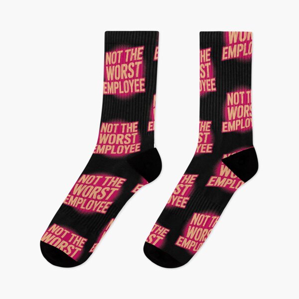 Item preview, Not The Worst Employee Funny Sarcastic Saying Work Job Meme designed and sold by BLZART.