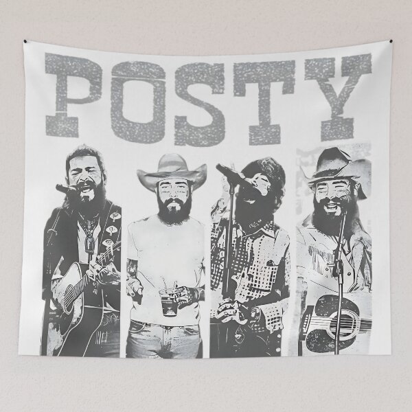 Item preview, POSTY Vintage Cowboy Style Art – Country Pop Music Inspired Design designed and sold by dominiquebrm.