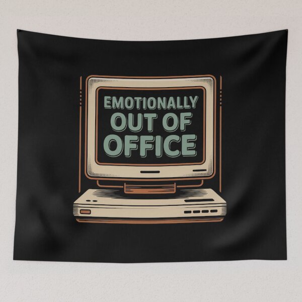 Item preview, Emotionally Out of Office designed and sold by SignumShop.
