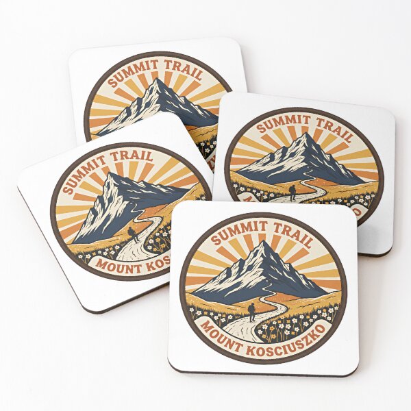 Item preview, Summit Trial Kosciuszko National Park Outdoor Journey Wild Scenic Discovery Mountains Australia  designed and sold by Simsimah26Parks.