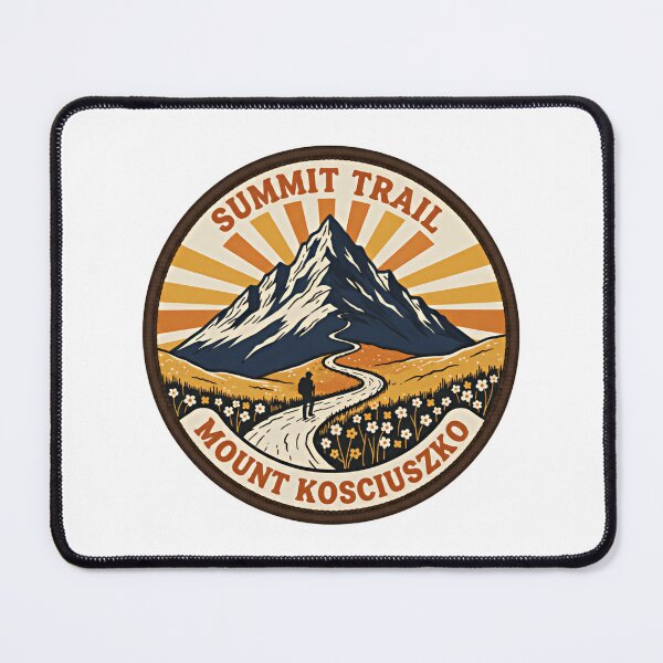 Item preview, Summit Trial Kosciuszko National Park Outdoor Journey Wild Scenic Discovery Mountains Australia designed and sold by Simsimah26Parks.