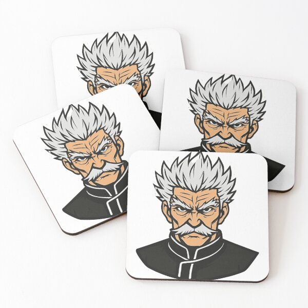 Item preview, Elder Hero Black and White Portrait designed and sold by MonikaCuro.