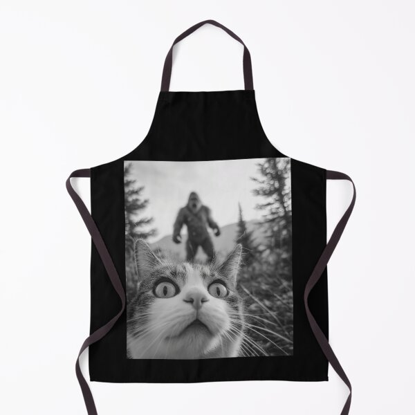 Item preview, Bigfoot Photobomb Cat Meme designed and sold by CreativeNewDesigns.