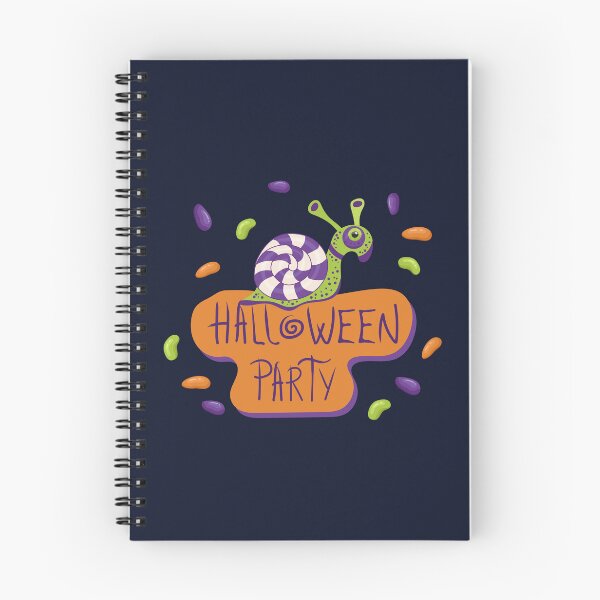 Item preview, Halloween snail party with candy designed and sold by Deepness2023.